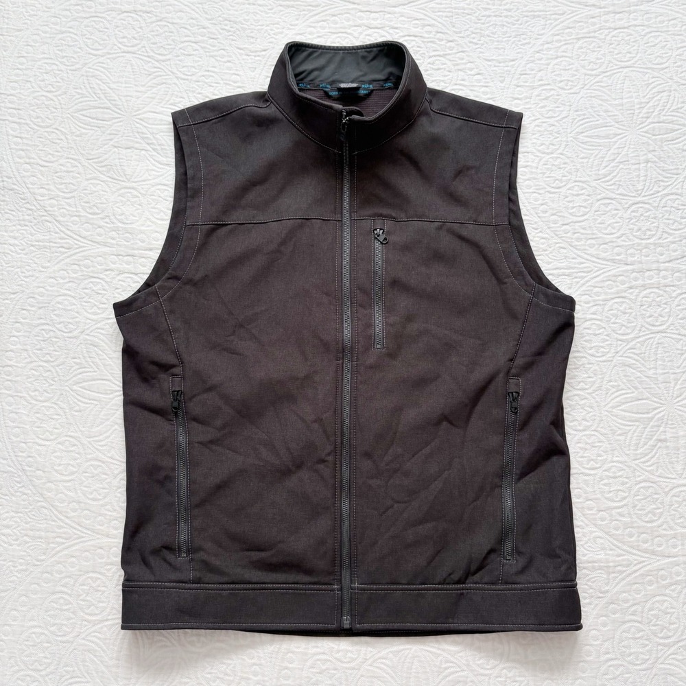 Kuhl Men's Impakt‎ Fleece-Lined Vest, Gothem Black XL